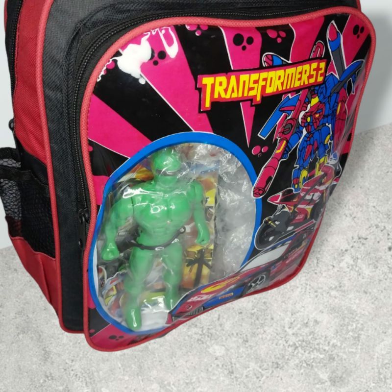 Tas Ransel Anak Gendong Punggung Sekolah Anak Sd Tk Laki laki Karakter Trasformers Tas Anak Sd Karakter Boboiboy Tas Sekolah Anak Tk Gambar Tas Anak laki laki Sd Tk Spiderman Ultramen Tobot Naruto Ben 10 Tas Sekolah Anak