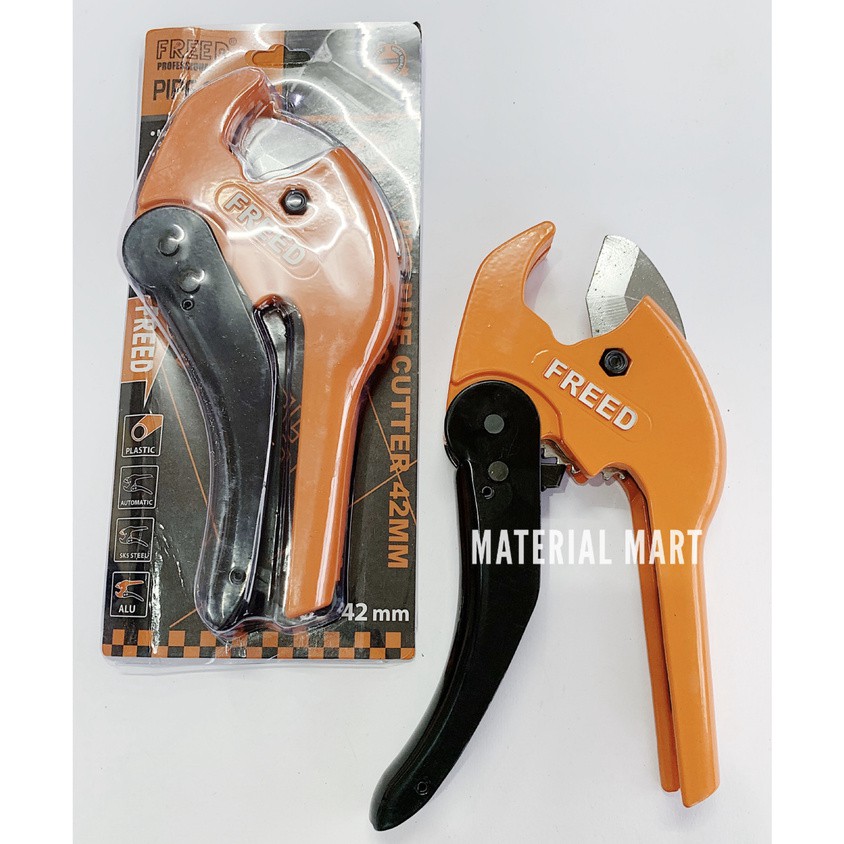 Gunting Pipa 42 mm / Pipe Cutter Vinyl PVC | Pemotong Pipa 1” 5/8” | Material Mart