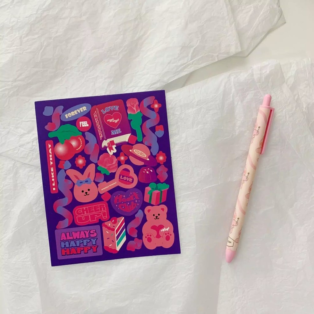 STICKER ANTI AIR KOREAN STYLE STIKER BUJO BOTTLE LAPTOP HP LOVERSTUFF-3