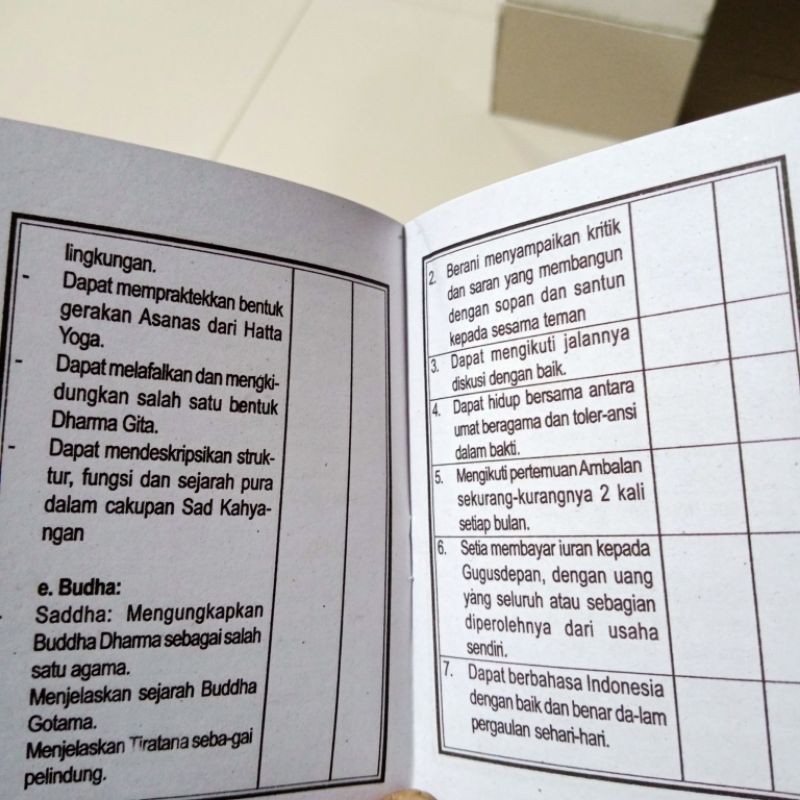 buku syarat syarat kecakapan umum A6 (9.5×13cm)