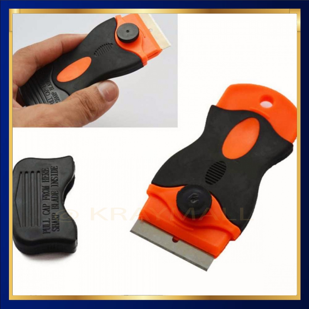 

Pisau Pengupas Stiker Serbaguna Scraper Knife for Car Sticker QD-0485