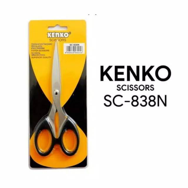 

Gunting Kenko SC-838N Stainless Size Sedang