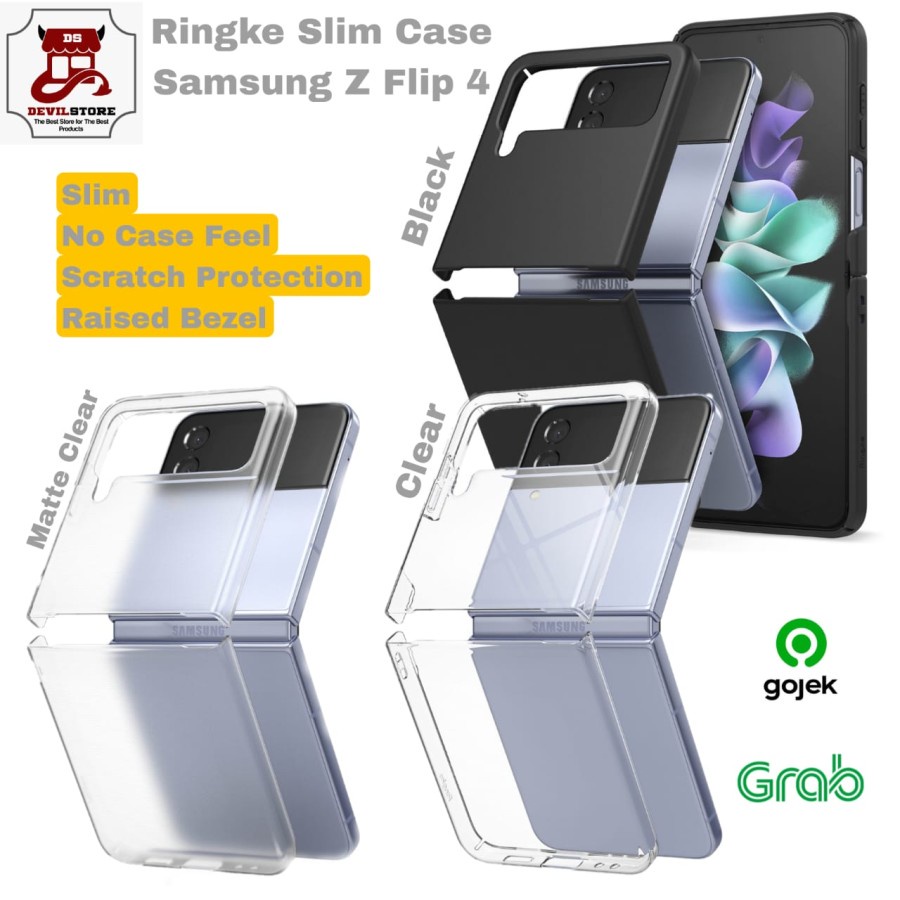 Ringke Slim Case Samsung Z Flip 4 Ultra Thin Casing Samsung Z Flip 4