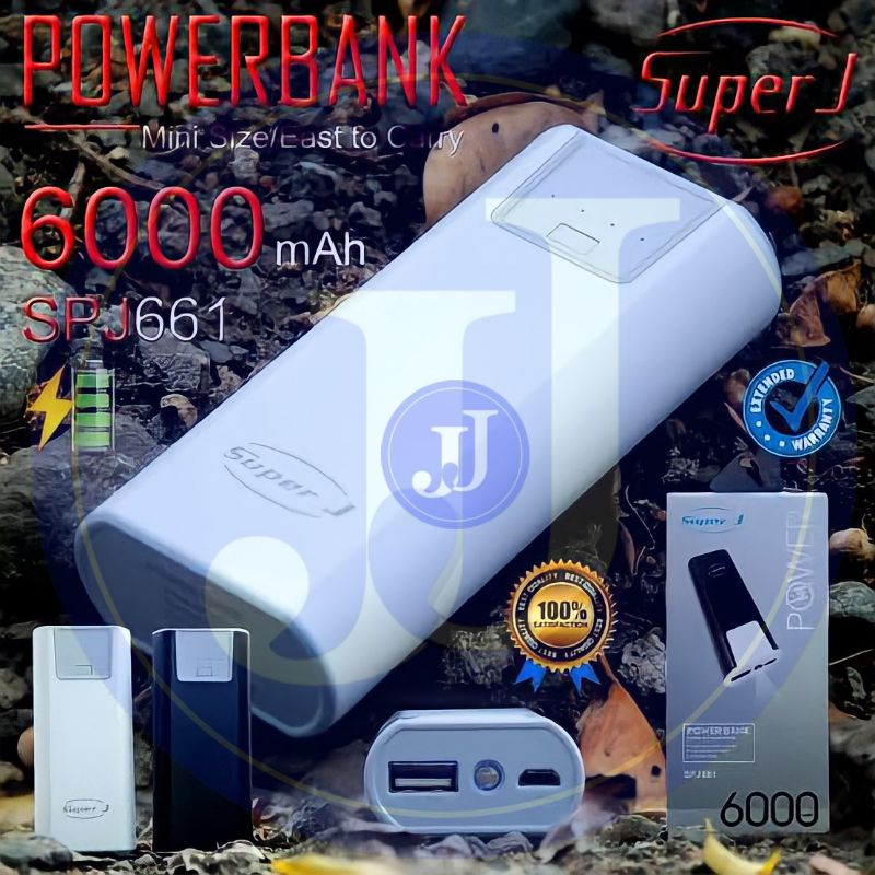 Power Bank Pengisi Daya Portable Advance Super J SPJ 660 SPJ 663 SPJ 661 SPJ 668 SPJ 700 SPJ 700I