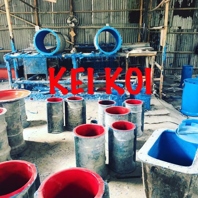 BAK UKUR P:55 L:30 T:20 KOLAM BAK IKAN KOLAM FIBER / BAK FIBER PERSEGI