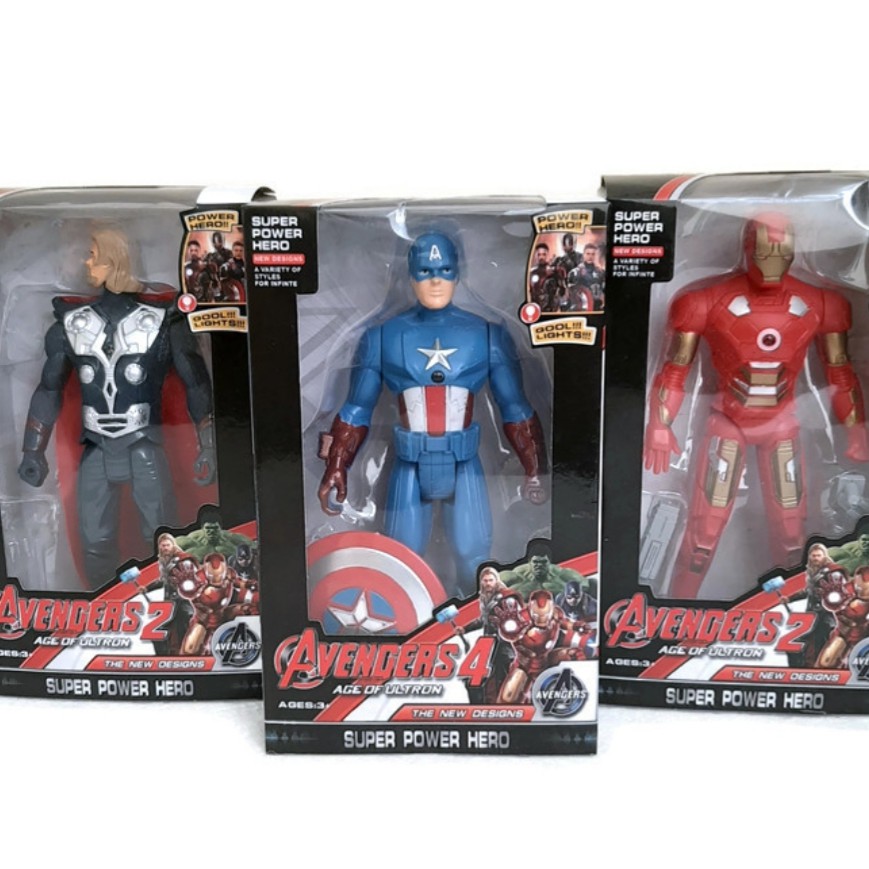 Avenger 2 Mainan Anak Action Figure Marvel Super Hero Thor