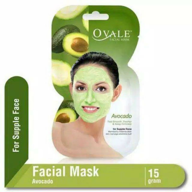 Ovale Face Mask  masker Wajah Sachet