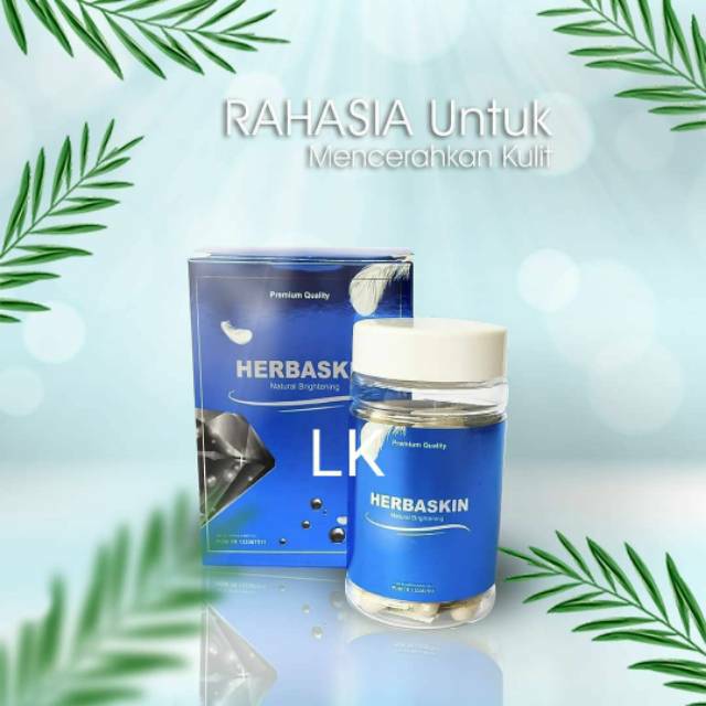 HERBASKIN Natural Brightening Suplemen Pemutih