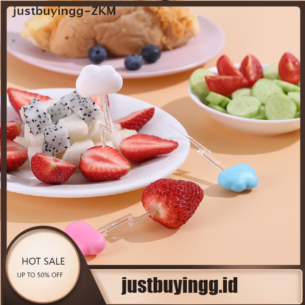 [justbuyingg] Bento Vegetable Crockery Cute Mini Toddler Children Fruit Forks Toothpicks Kids [zkm]