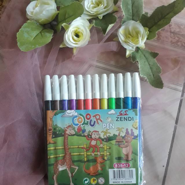 

Spidol 12 warna murah