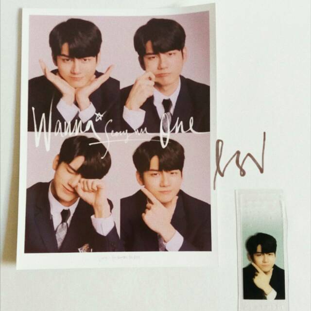 [Official Goods] Ong Seongwu/Seongwoo Wanna One Photo Essay Pt. 2