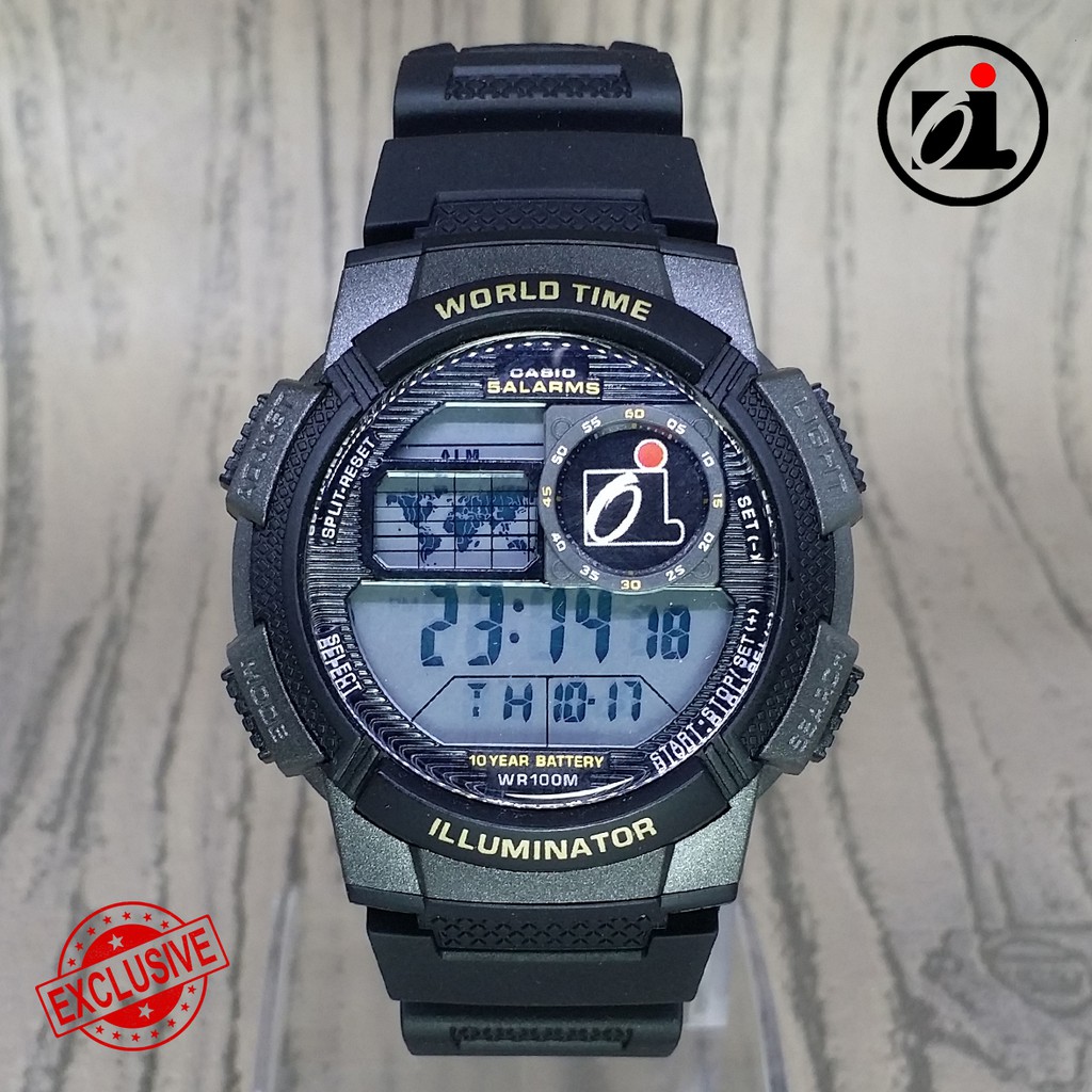 [SUPER EXCLUSIVE] JAM CASIO ILLUMINATOR OI DIGITAL