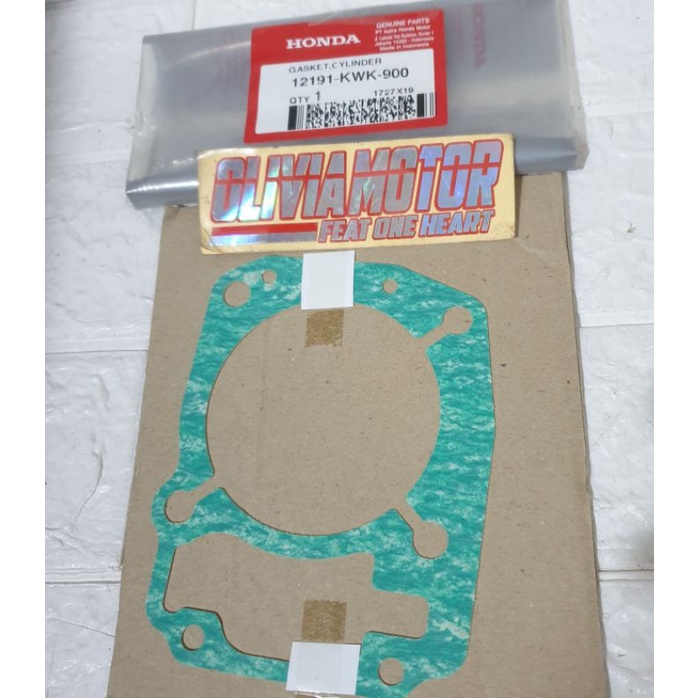 GASKET CYLINDER PAKING BLOK MEGAPRO VERZA 12191-KWK-900