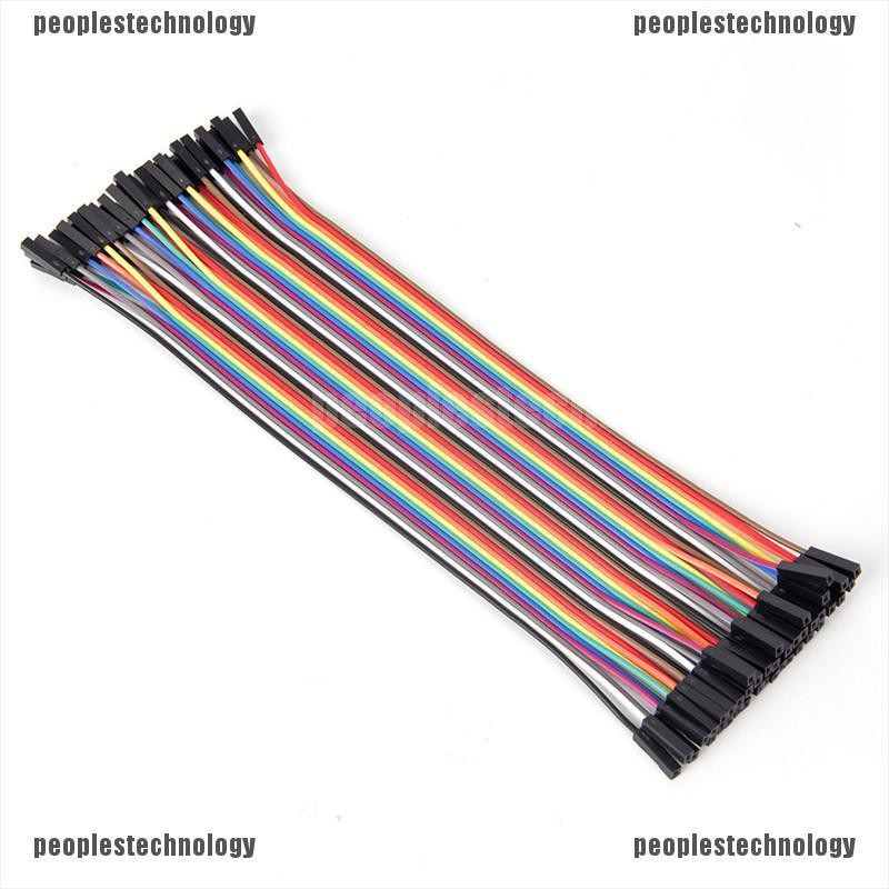 40pcs Kabel Jumper Breadboard Female To Female Ukuran 20cm