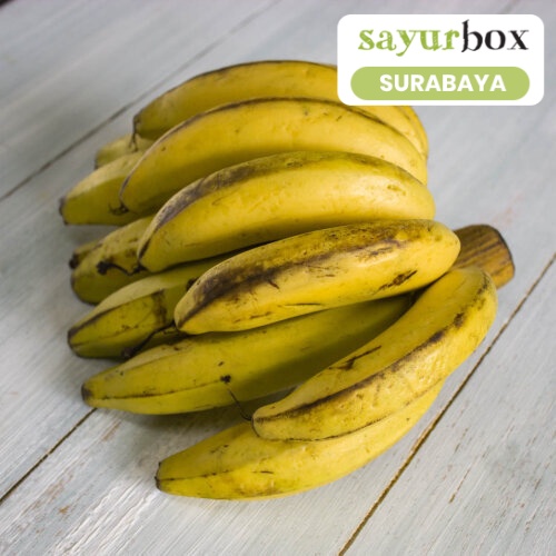 

Pisang Ambon Imperfect 1 sisir (Sayurbox) - SURABAYA