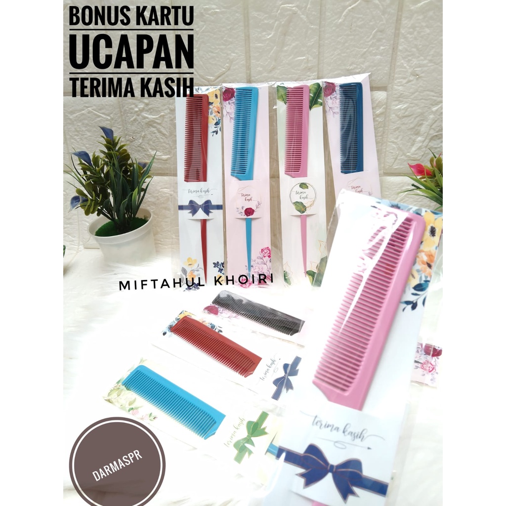ISI 50PCS SOUVENIR PERNIKAHAN SISIR LANCIP KEMAS ALAS MOTIF SOUVENIR PERNIKAHAN UNIK SOUVENIR LUCU MURAH