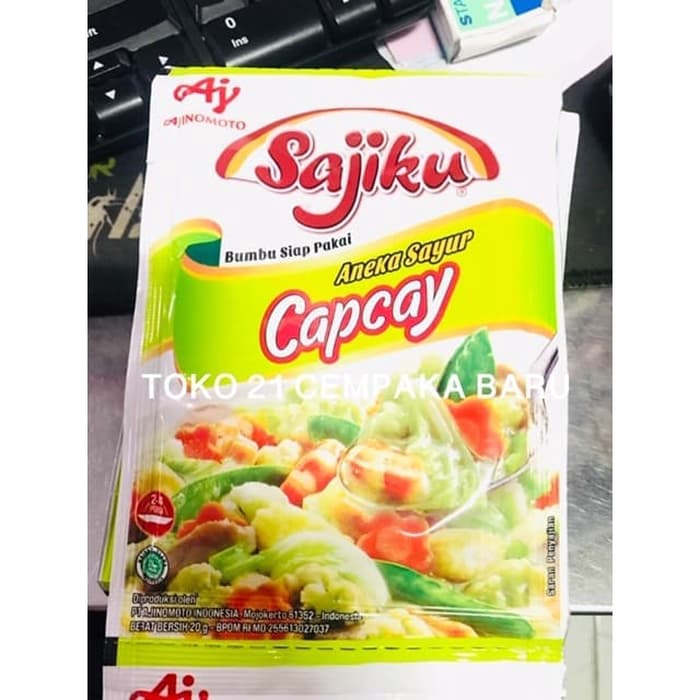 

Sajiku CAPCAY 20 gram | Ajinomoto Sajiku Capcay Aneka Sayur Murah