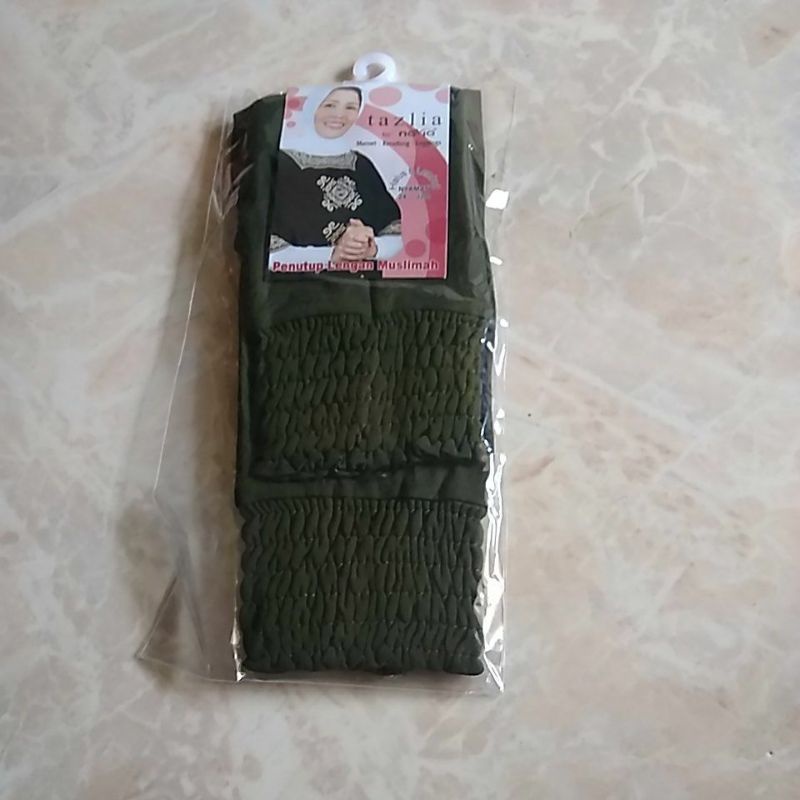 manset tangan kerut pendek /manset tangan original TAZLIA/manset SMOKE-Army tua