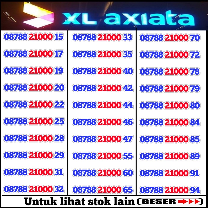 Nomor Cantik Xl ~ No Cantik Xl