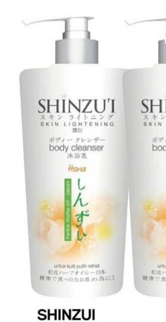 shinzui body cleanser 500 ml pump