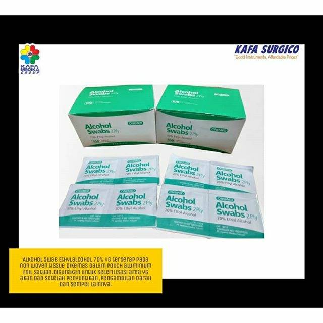 Jual Alkohol Swab Onemed Shopee Indonesia