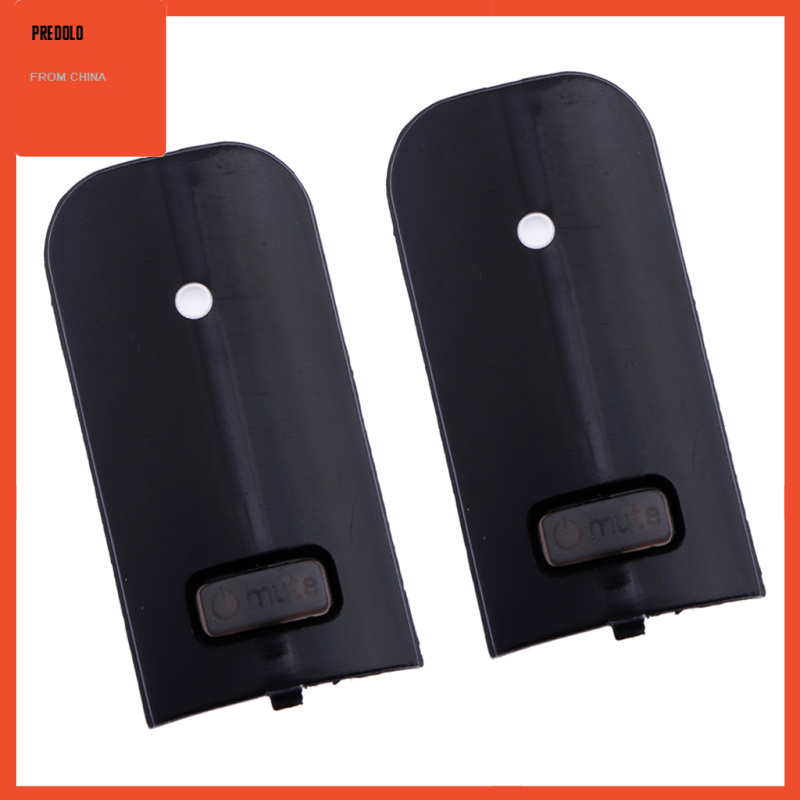 [In Stock]2x Cordless Microphone Switch Control Bezel Cover for PGX2 SLX2 SM58 Black