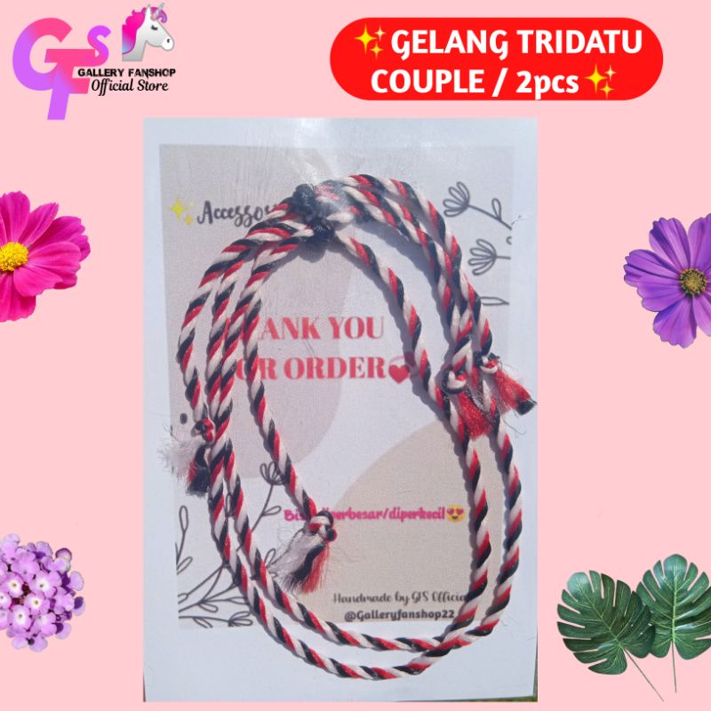 GELANG TRIDATU // GELANG TRIDATU COUPLE // GELANG TRIDATU 2pcs