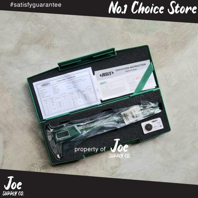 Insize Jangka Sorong Digital 1108-200 Sigmat Digital Caliper 8 inch