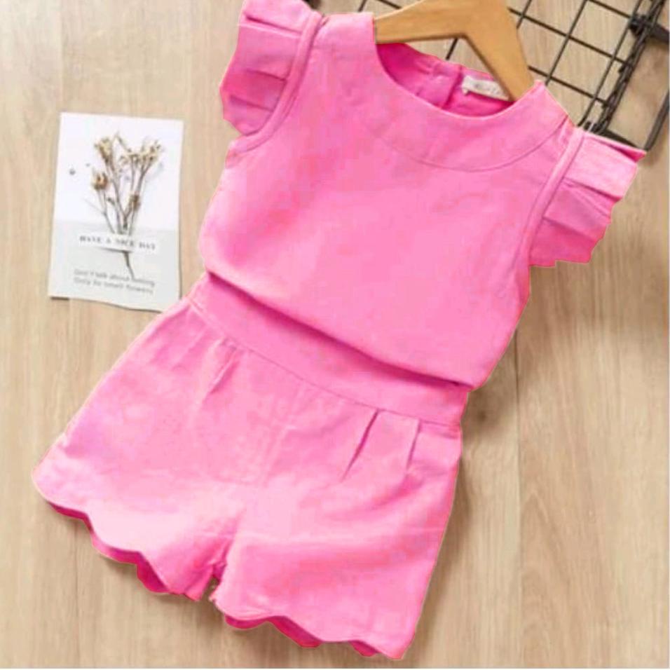 {MURMER} Setelan anak perempuan Baju anak perempuan monoea set rempel anak perempuan