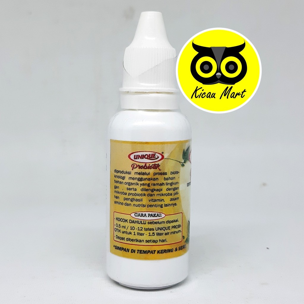 VITAMIN OBAT PENGGACOR BURUNG PROBIOTIK UNIQUE PENAMBAH STAMINA POWER DURASI SUARA GACOR PREUNIQ