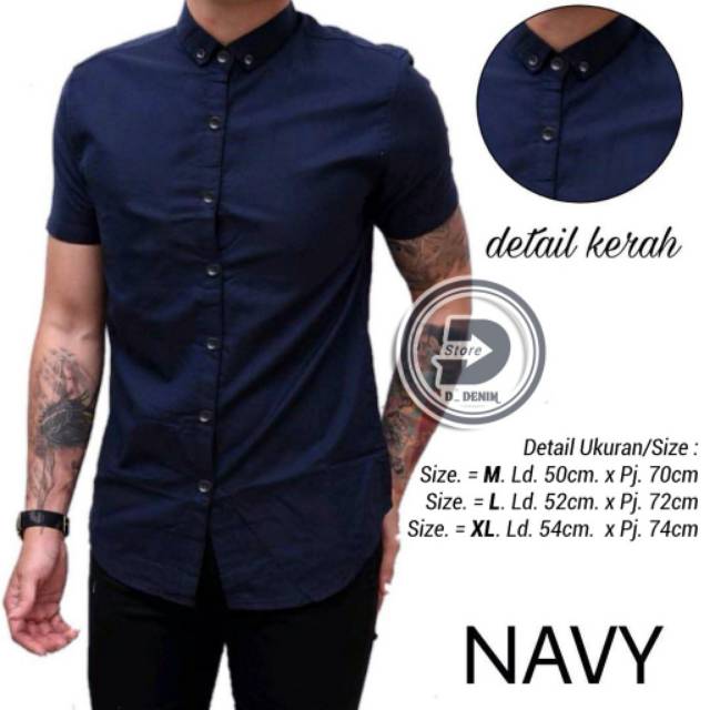 KEMEJA PRIA MENS POLOSAN LENGAN PANJANG COOLMAN PAKIAN PRIA CASUAL PAKAIAN DINAS PNS KERJA SIZE MLXL