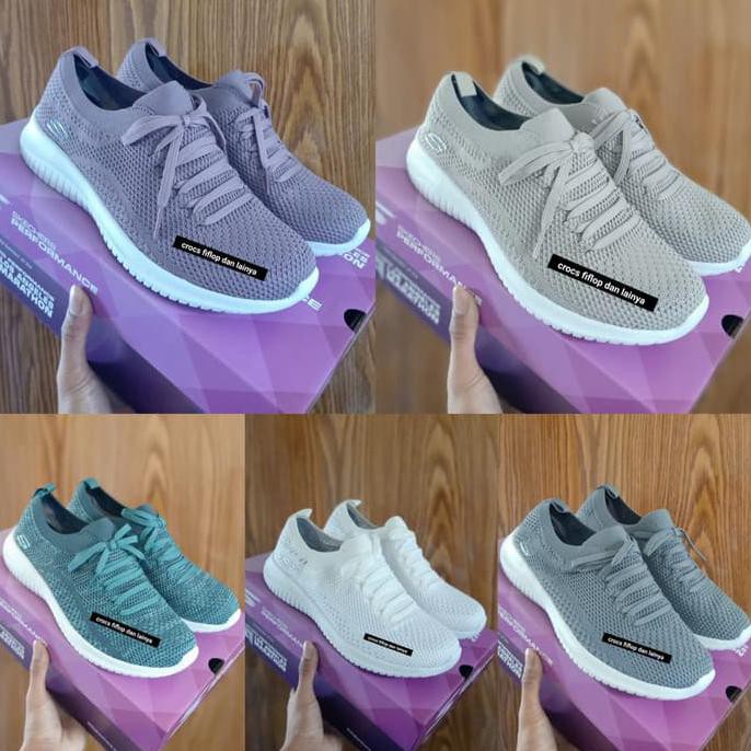 Laris sneakers wanita,,, Sketcher woman/skechers statement Wanita PROMO