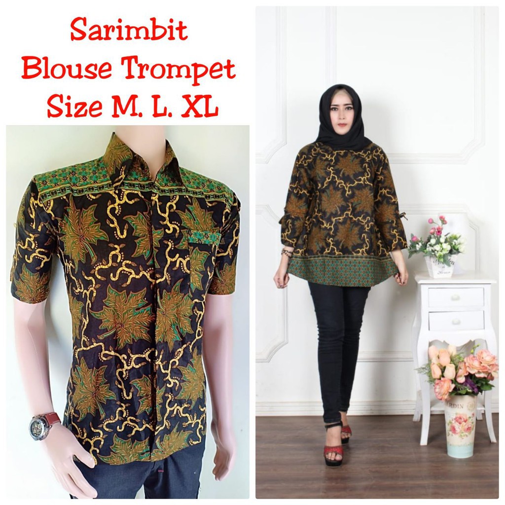 Hot Promo Atasan Batik Couple Sarimbit Batik Baju Batik Keluarga Seragam Guru Baju Batik Kantor