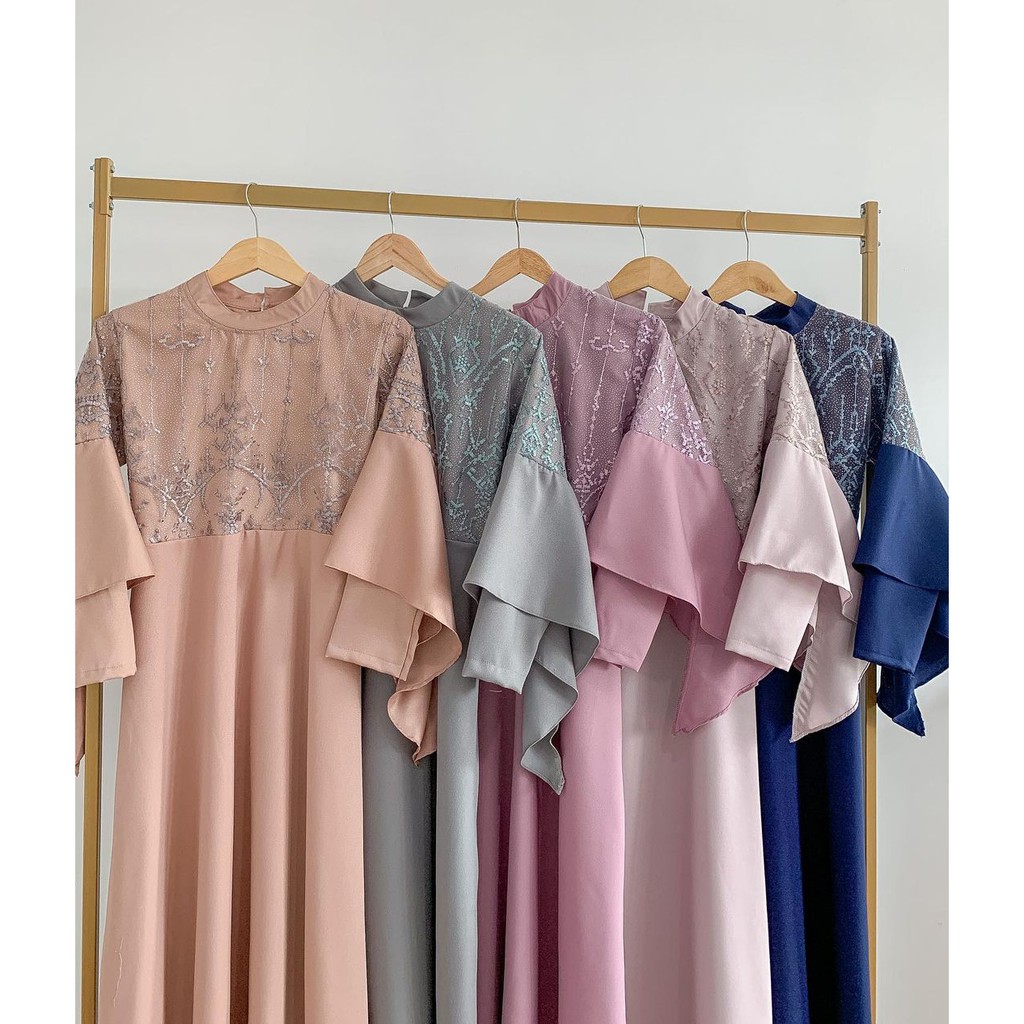 ELINA DRESS / DRESS PESTA / DRESS KONDANGAN / DRESS TUNANGAN / DRESS PREWEDD