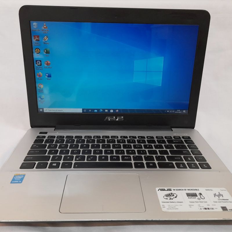 ASUS X455LA i3-4005U Ram4GB HDD500GB 14" Second