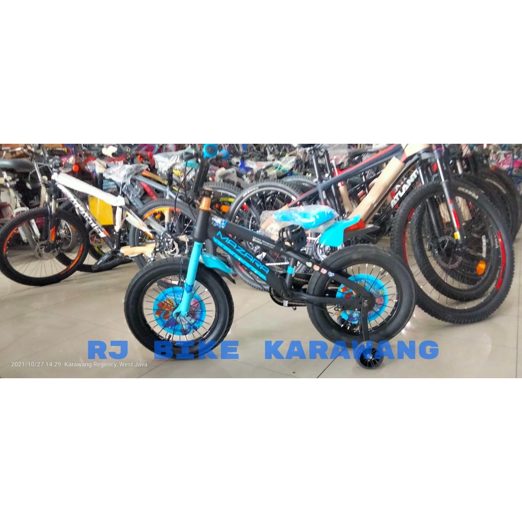Sepeda BMX 16&quot; dan 18&quot; Mazara MZ-2266-6 Ban 3.0