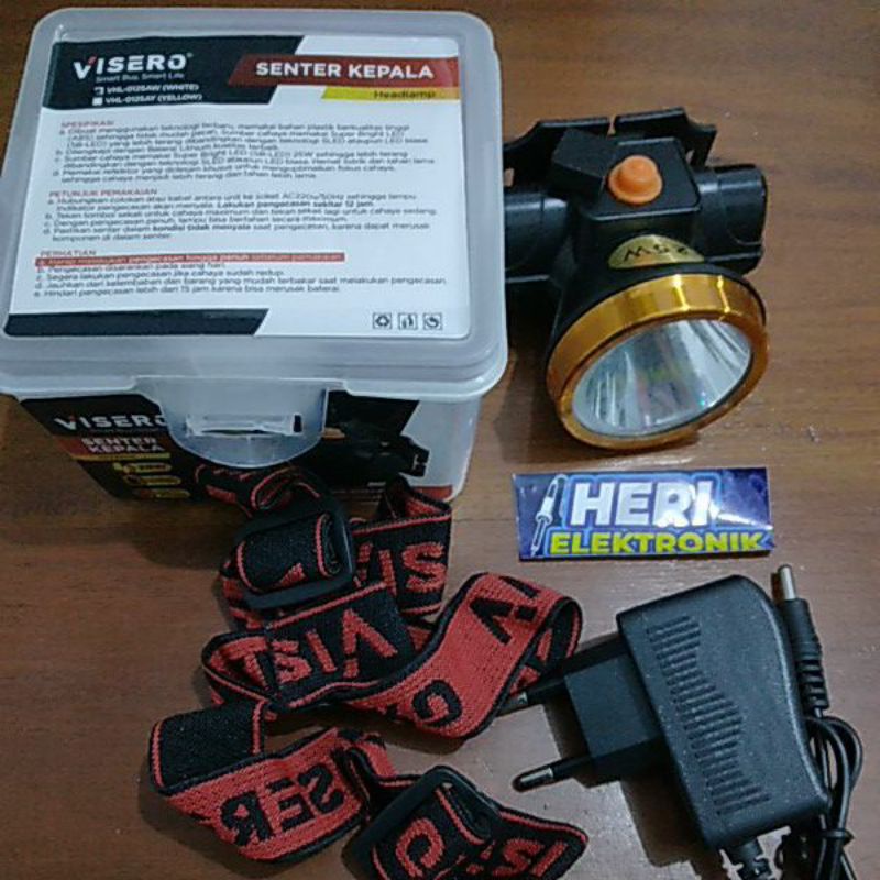 SENTER KEPALA 25W VISERO