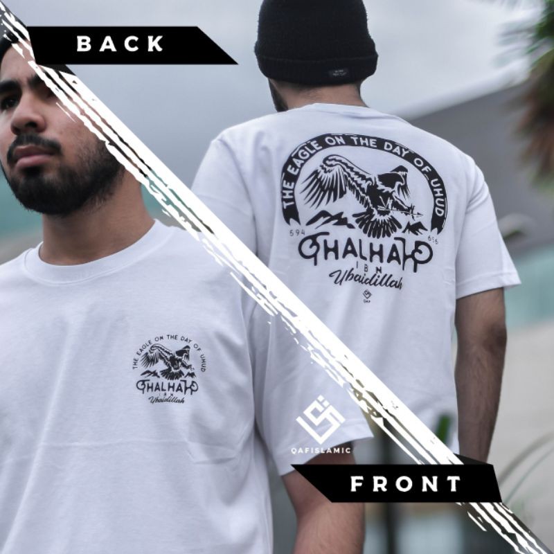 Baju Kaos Dakwah Pria Distro Original Qaf Muslim Apparel