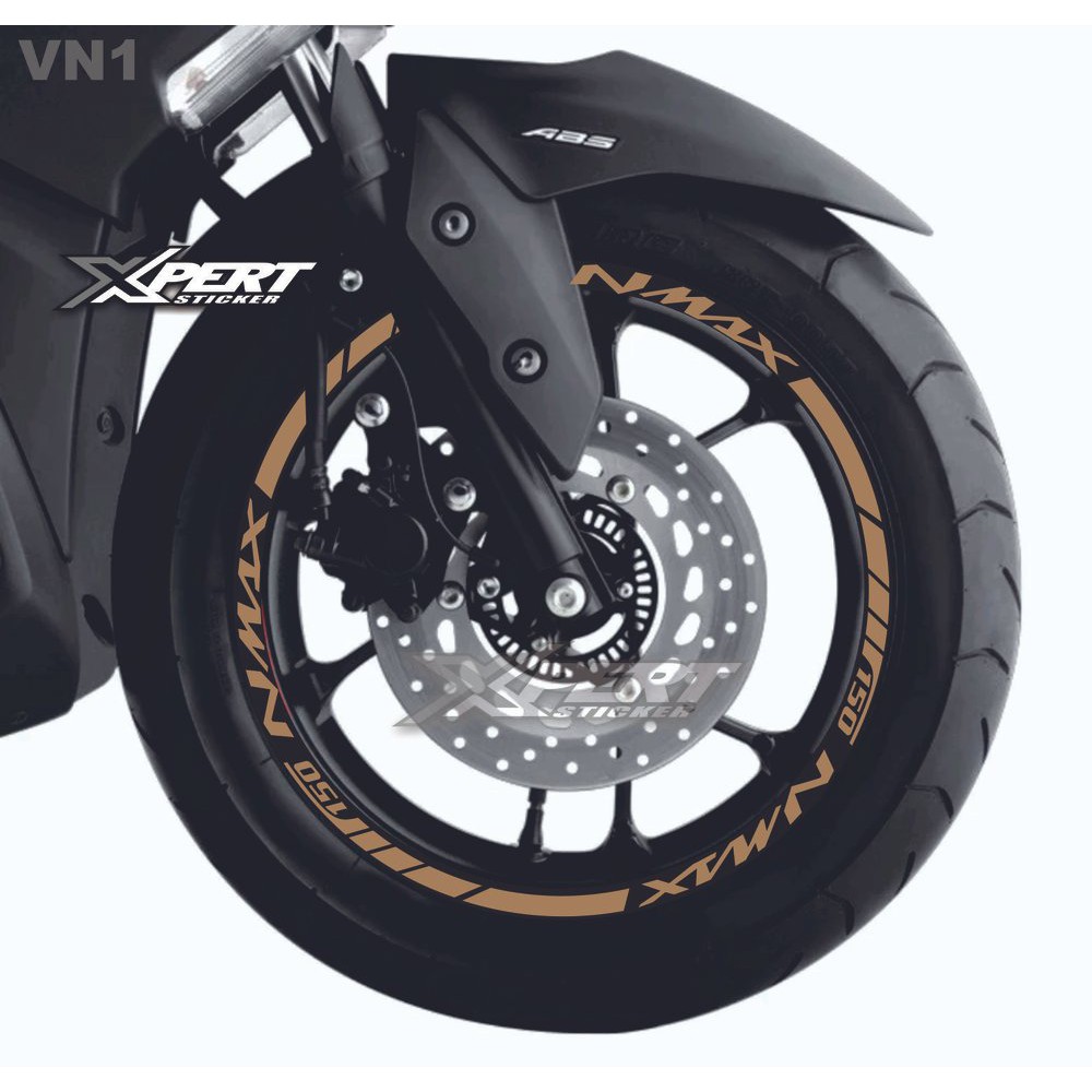 STICKER VELG NMAX GOLD NYALA