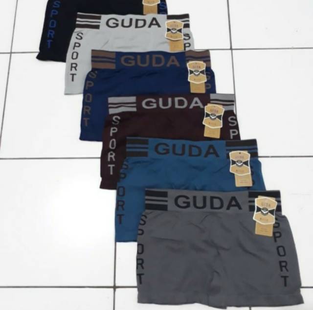 Calana dalam boxer pria rajut guda