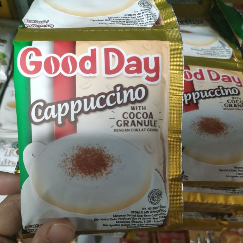 

good day cappucino