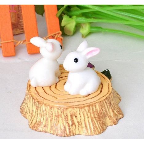 Miniatures - Terrariums - Fairy Garden - Animal_Bunny (1pc)