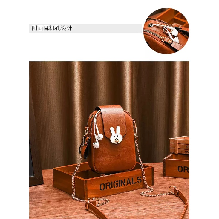 (( COD )) Sling Phone Tas Selempang Buat HP dan Uang Tas HP Wanita Terbaru 2022 Kekinian Rante Tas HP Kecil Selempang Tas HP Tas HP Mini