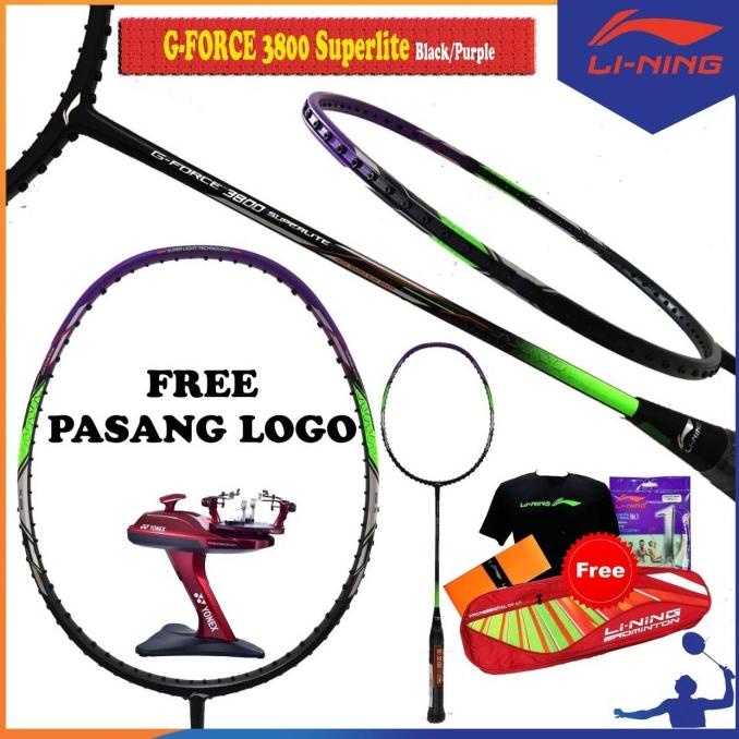 LINING G FORCE 3800 SUPERLITE RAKET BADMINTON ORIGINAL