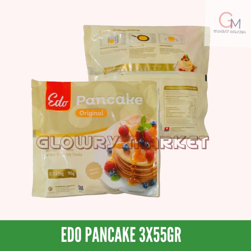 

EDO PANCAKE ORIGINAL 3X55GR PANCAKE 165GR