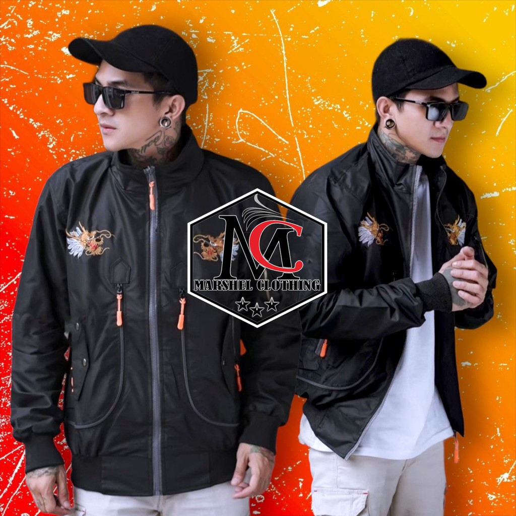 RCL - JAKET BOMBER SUKAJAN/BOMBER JAKET SUKAJAN TERBARU 2021/JAKET SUKAJAN BORDIR PRIA/JAKET