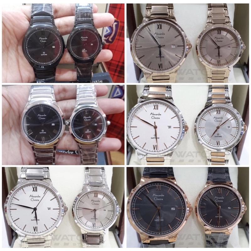 ALEXANDRE CHRISTIE PRIA ORIGINAL JAM TANGAN ALEXANDRE CHRISTIE PRIA JAM ALEXANDRE CHRISTIE AC 8537 A