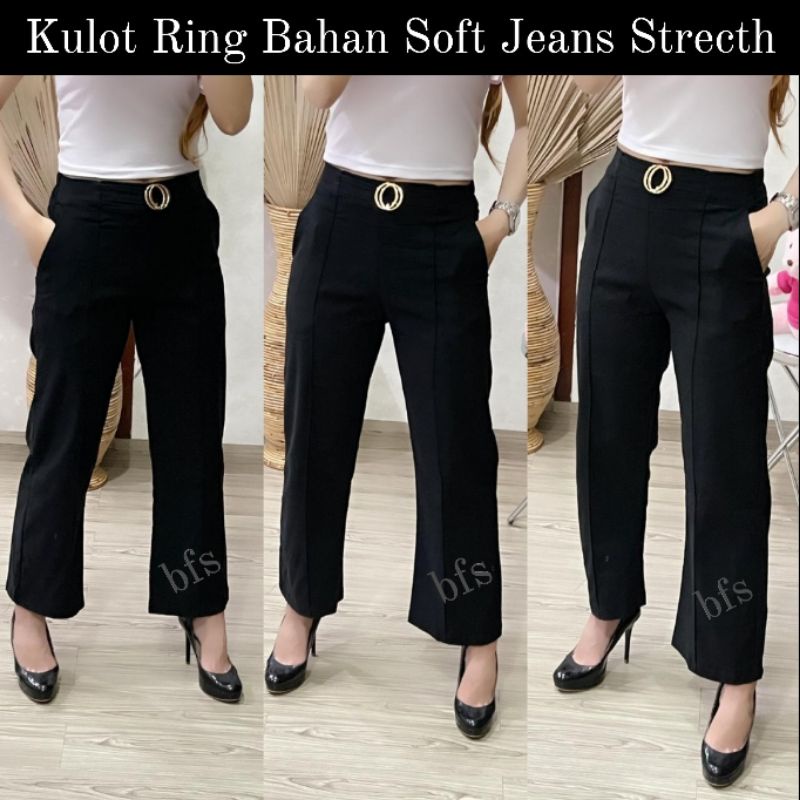 Kulot Wanita SoftJeans Stretch Import 9706