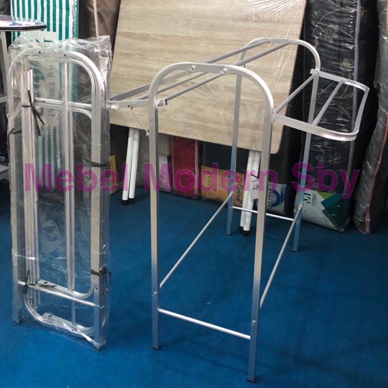 Jemuran handuk aluminium sayap