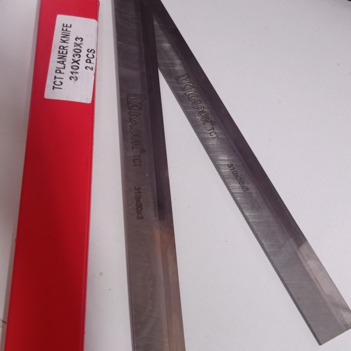 TST | Mata pisau serut TCT KADUR 310x30x3 Pisau Planer